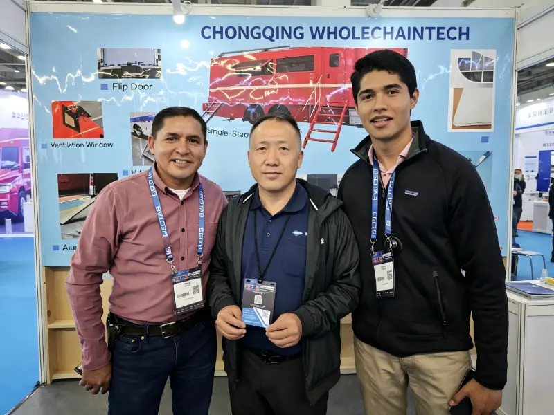 Whole Chain Tech ນຳສະເໜີວິທີແກ້ໄຂການຍົກລະດັບລົດບັນທຸກຢູ່ ExpoTransporte ANPACT 2025