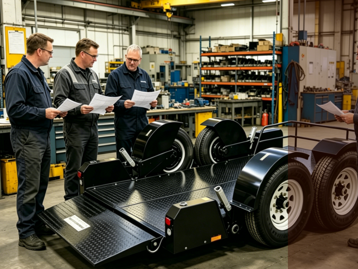 WholeChainTech Hydraulic Lift Trailer: ຄູ່ມືຄົບຖ້ວນສົມບູນໃນການຄວບຄຸມສາຍໄຟ