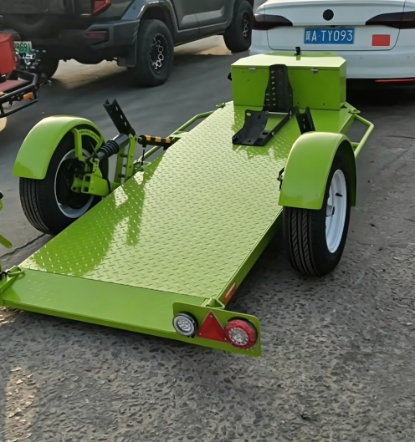 Model 100 Semi-Drop Hydraulic Lift Trailer ລົດຈັກ