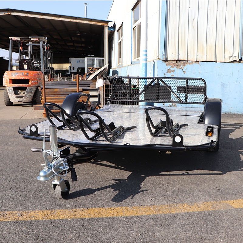 MODEL 207 Flatbed ລົດຈັກ 3-Bike Trailer
